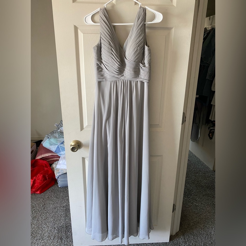 Gray JJ’s House Bridesmaids/Prom Dress